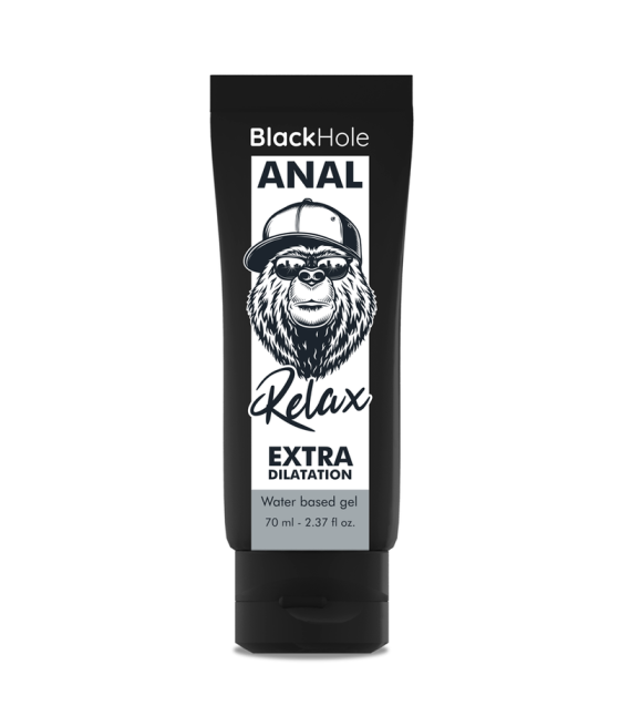 BLACK HOLE - GEL BASE ACQUA DILATAZIONE ANALE 70 ML