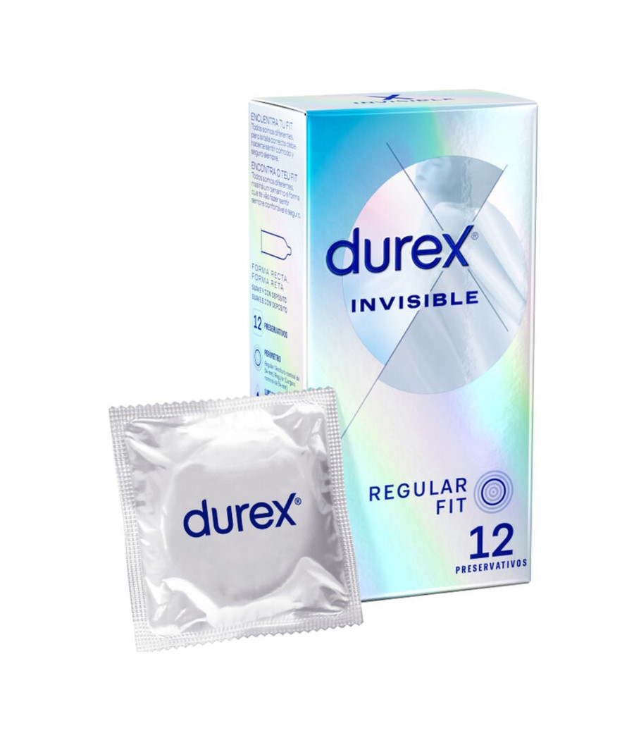 DUREX - INVISIBILE EXTRA SOTTILE 12 UNITÀ