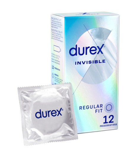 DUREX - INVISIBILE EXTRA SOTTILE 12 UNITÀ