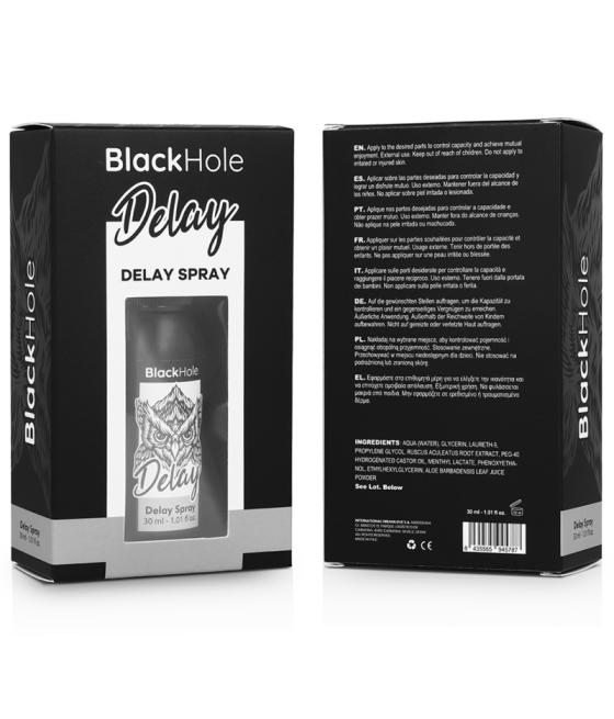 BLACK HOLE - DELAY SPRAY STUDY FORTE 30 ML