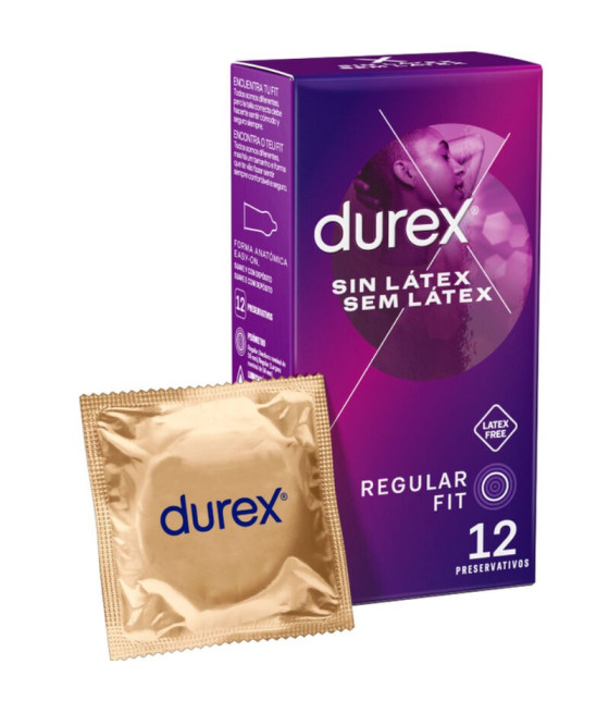 DUREX - PRESERVATIVI SENZA LATTICE 12 UNITÀ