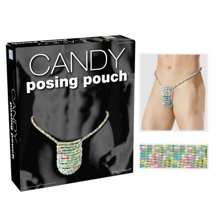 TANGA UOMO DI CARAMELLE CANDY POSING POUCH