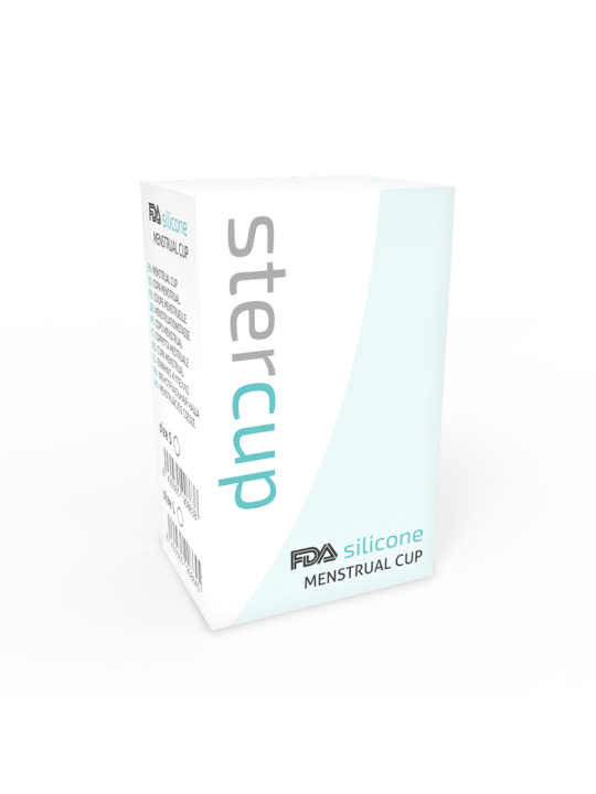 STERCUP COPPE MESTRUALI - MISURA S -  AQUAMARINA SILICONE FDA