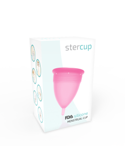 STERCUP COPPE MESTRUALI - MISURA L -  ROSA - SILICONE FDA