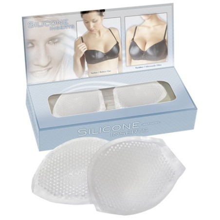 IMBOTTITURA SENO IN SILICONE TRASPARENTE PADS