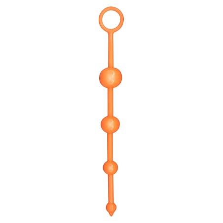 CATENA ANALE A 4 SFERE STIMOLANTI FUNKY BUTT BEADS ARANCIONE