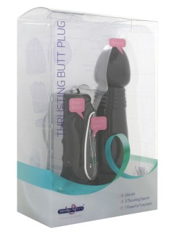 FALLO ANALE VIBRANTE \"THRUSTING BUTT PLUG\" - 17 CM