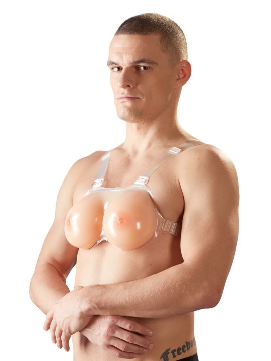 Silicone Breasts with Straps