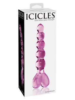 DILDO ANALE IN VETRO PIPEDREAM \"ICICLES NO. 43\"