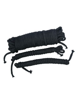 SET DI 3 CORDE INTRECCIATE BAD KITTY "BONDAGE ROPES"