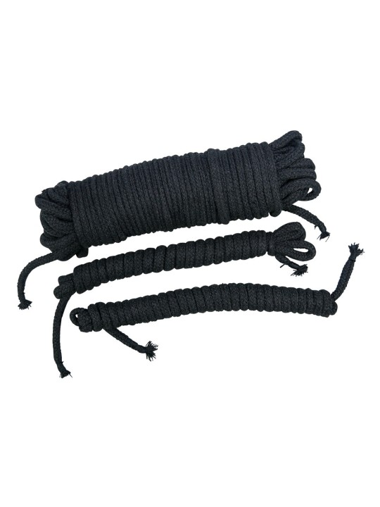 SET DI 3 CORDE INTRECCIATE BAD KITTY "BONDAGE ROPES"