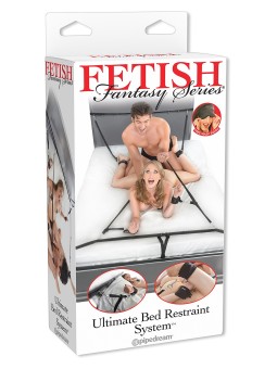 KIT BONDAGE DA LETTO \"ULTIMATE BED RESTRAINT\"