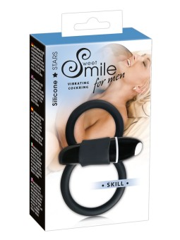 COLLARE E ANELLO FALLICO VIBRANTE "SMILE COCK"