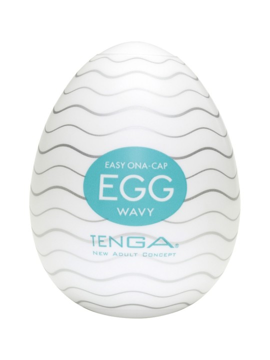 MASTURBATORE TENGA EGG \"WAVY\"