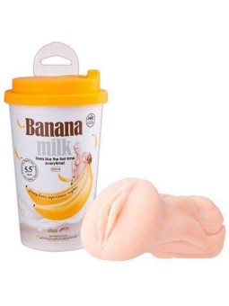 MASTURBATORE VAGINA BANANA MILK - CONFEZIONE DISCRETA