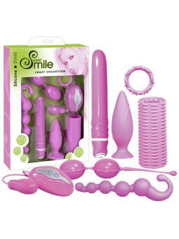 KIT DEL PIACERE 7 PEZZI SWEET SMILE "CRAZY PINK"