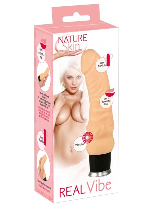 VIBRATORE REALISTICO NATURE SKIN "REAL VIBE"