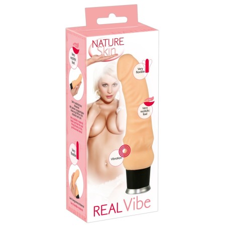 VIBRATORE REALISTICO NATURE SKIN REAL VIBE