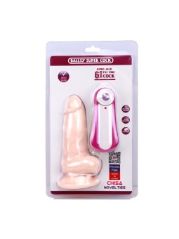 VIBRATORE REALISTICO CON VENTOSA \"JUMBO JACK\" CARNE - 15 CM