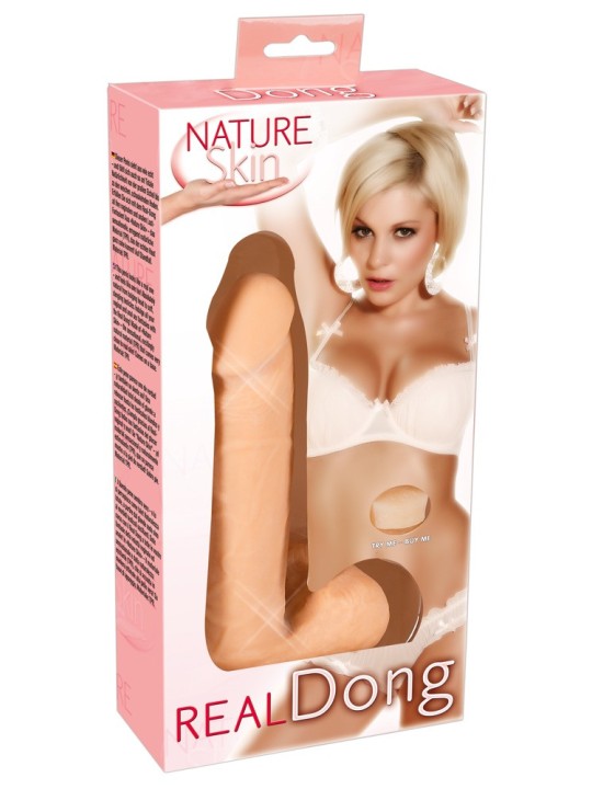 VIBRATORE REALISTICO NATURE SKIN "REAL DONG"