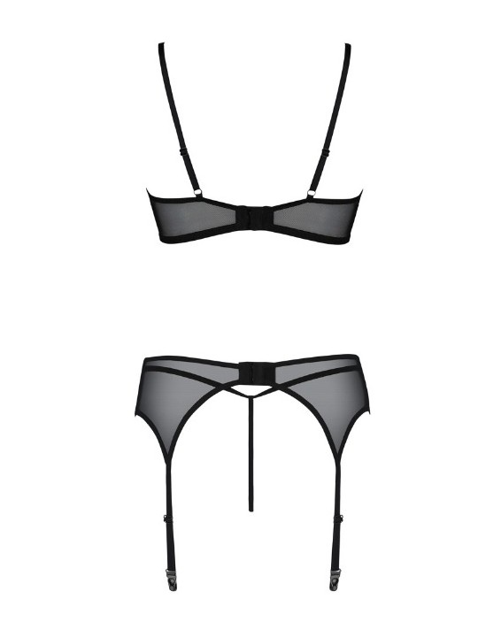 BODY PASSION WOMAN "PRIMULA SET" NERO