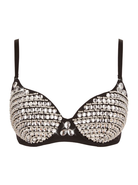 Cottelli Collection Reggiseno Glitter Argento