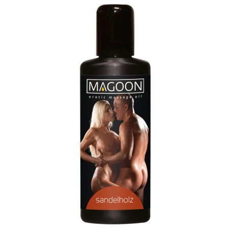 OLIO PER MASSAGGI EROTICI - SANDALWOOD - MAGOON SOLUBILE IN ACQUA - 100 ml