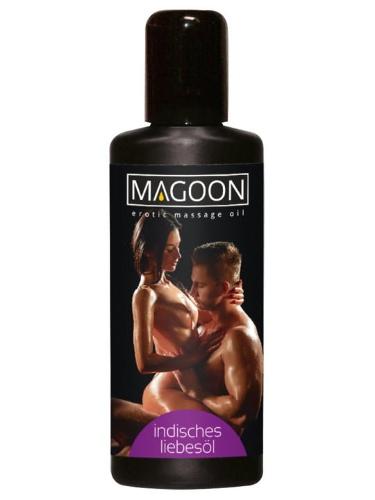 OLIO PER MASSAGGI EROTICI - INDIAN LOVE - "MAGOON" SOLUBILE IN ACQUA - 200 ml