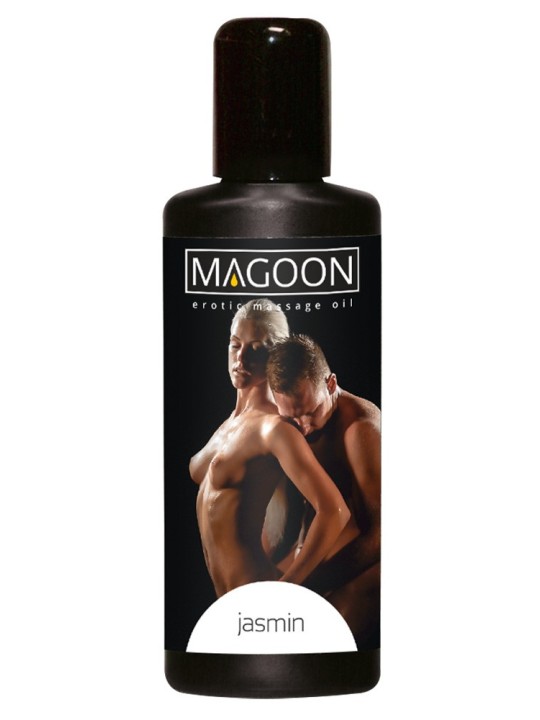 OLIO PER MASSAGGI EROTICI - JASMINE - "MAGOON" SOLUBILE IN ACQUA - 100 ml