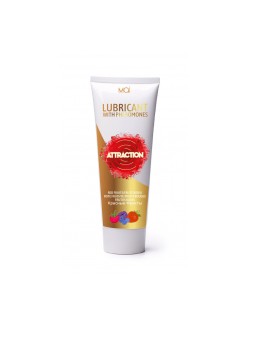 LUBRIFICANTE A BASE ACQUOSA CON FEROMONI MAI ATTRACTION - FRUTTI ROSSI - 75ML