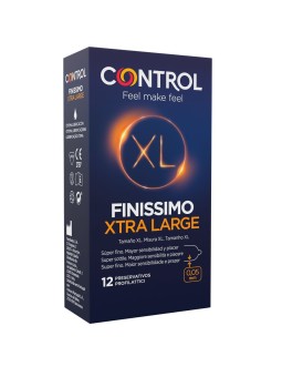 PROFILATTICI CONTROL "FINISSIMO XL" EXTRA SOTTILI - 12 PEZZI