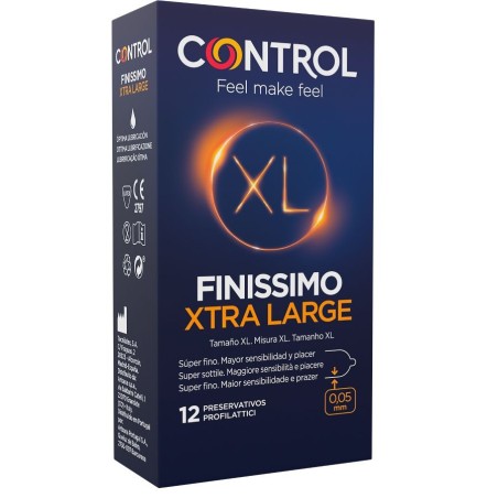 PROFILATTICI CONTROL FINISSIMO XL EXTRA SOTTILI - 12 PEZZI