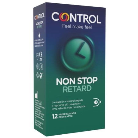 PROFILATTICI CONTROL NON STOP RETARD - 12 PEZZI