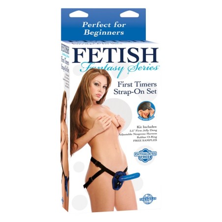 FALLO STRAP-ON FETISH FANTASY FIRST TIMERS - 14 CM