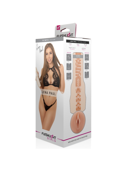 MASTURBATORE VAGINA REALISTICA FLESHLIGHT "LENA PAUL" NYMPH