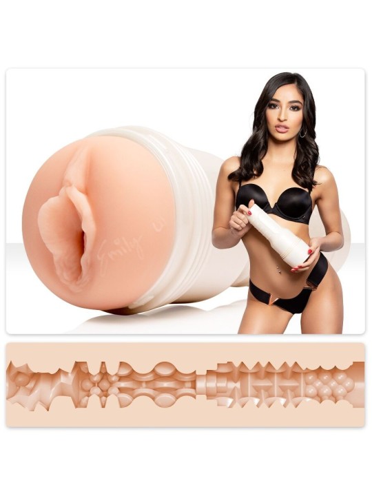 MASTURBATORE VAGINA REALISTICA FLESHLIGHT "EMILY WILLIS" SQUIRT