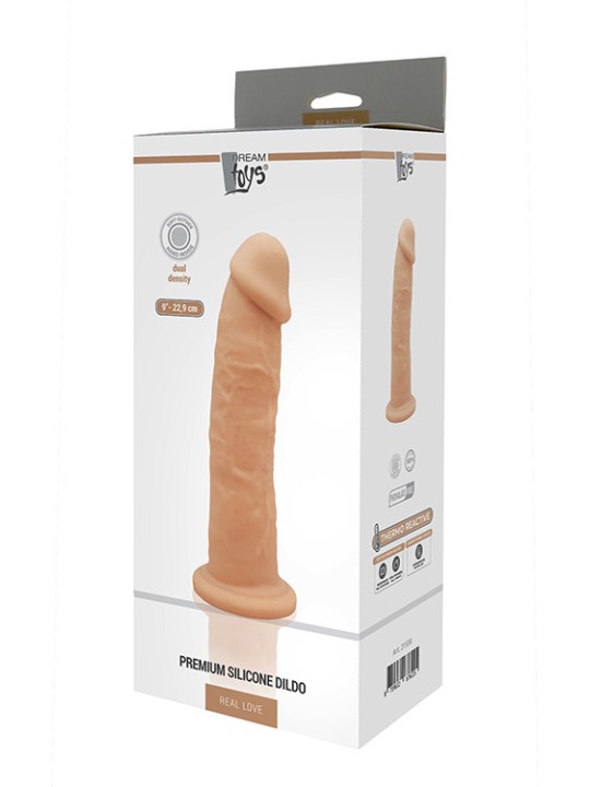 FALLO REALISTICO DREAM TOYS "REAL LOVE 9" THERMO REACTIVE - CARNE