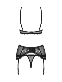 Reggiseno, reggicalze e perizoma nel set Basitta di Obsessive.