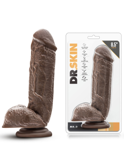 FALLO REALISTICO DR. SKIN MR D COCK 8.5 CHOCOLATE