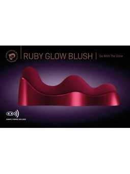 Rocks Off Ruby Glow Blush - Vibratore Punto G 10 MOD Ricaricabile